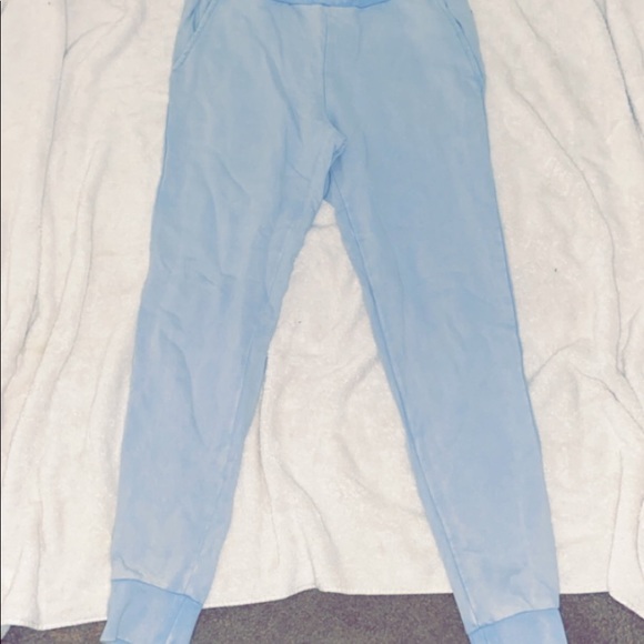 baby blue joggers womens